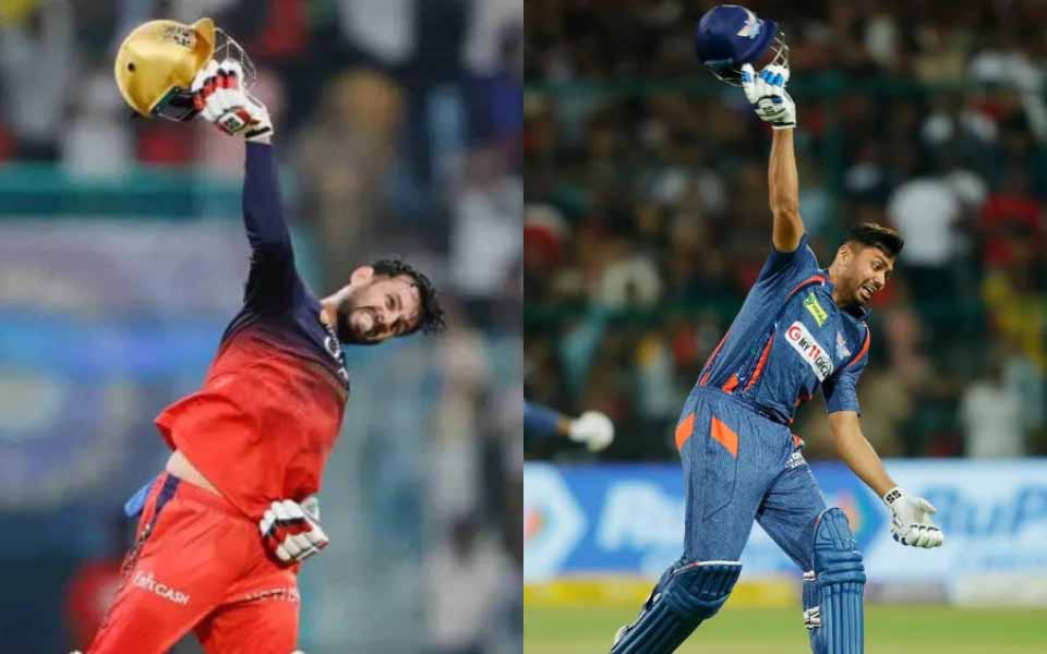 RCB takes dig at Avesh Khan after Jitesh Sharma swings helmet in extreme jubilation