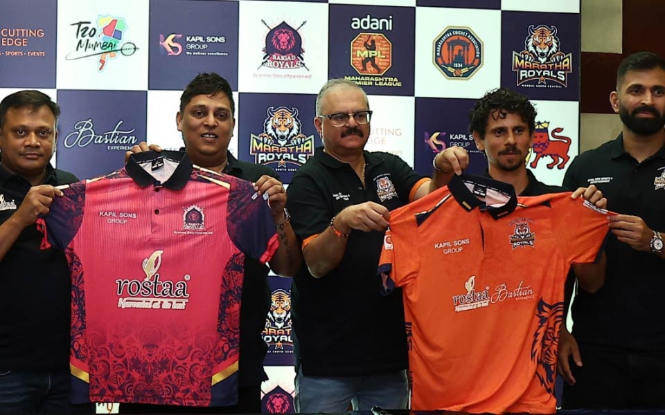 Mumbai South Central Maratha Royals unveil jersey and anthem ahead of Mumbai T20 League debut