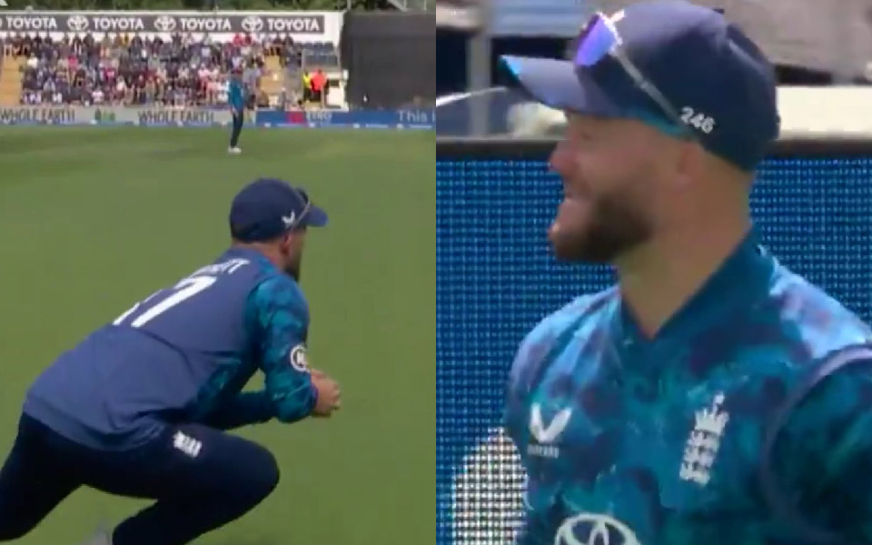 [WATCH] ENG vs WI 2025: Ben Duckett's stunning grab sends back Justin Greaves