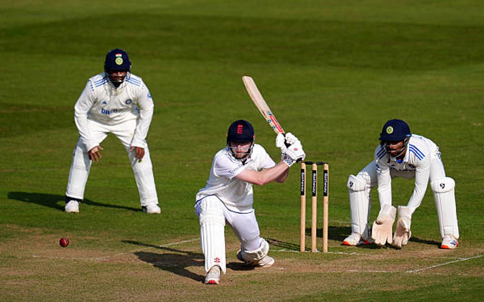 England Lions vs India A 2025, Day 3 Review: Haines, Holden, Mousley centuries toil Mukesh and Co.