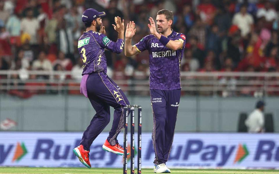 Ajinkya Rahane and Anrich Nortje