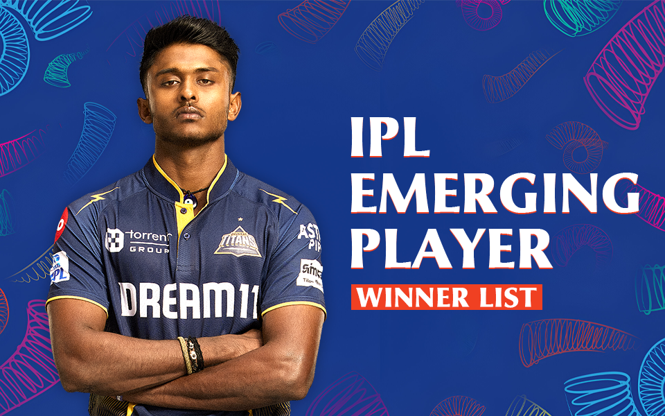 IPL Emerging Player Winners List