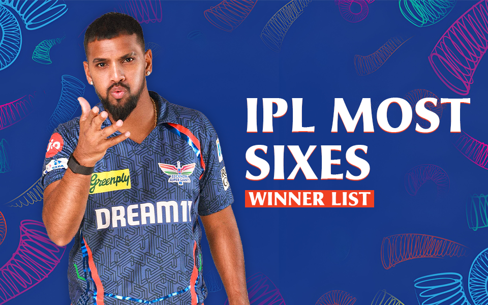 IPL Maximum Sixes Award Winners List