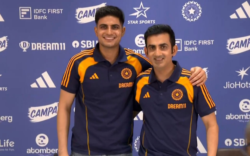 Head coach Gambhir says "we've just got to give time" to captain Shubman Gill