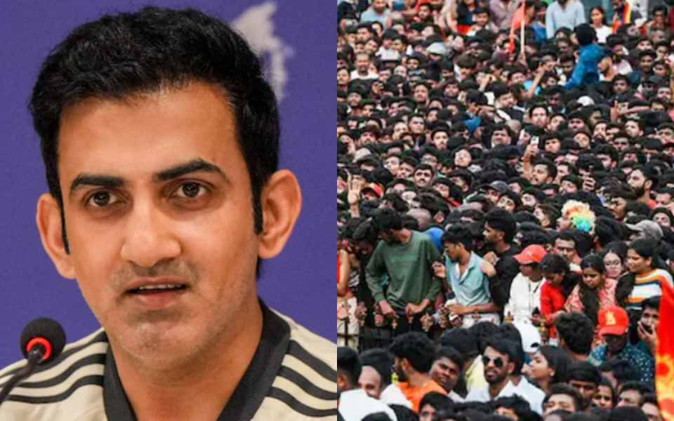 Gautam Gambhir on Bengaluru Stampede