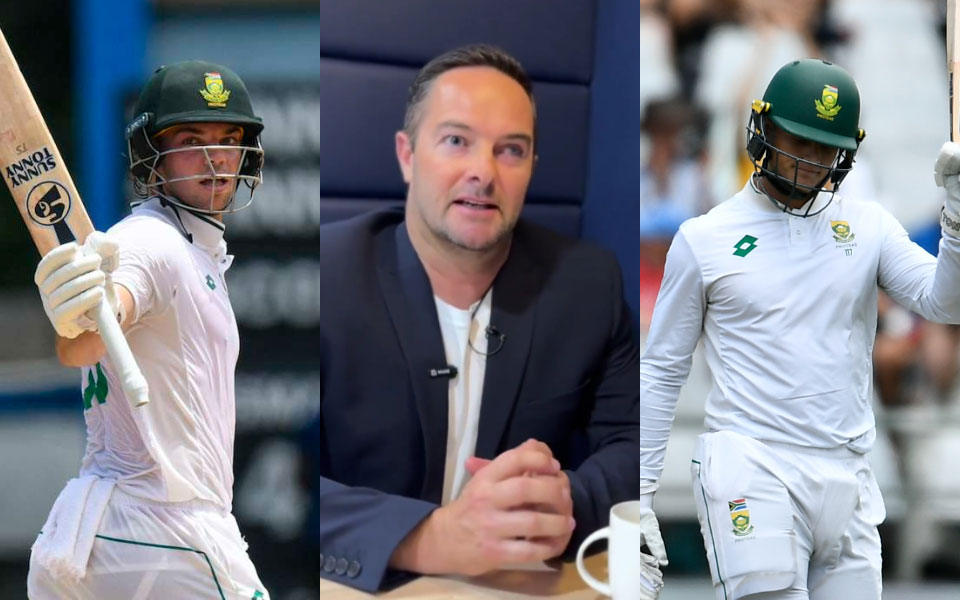 Tristan Stubbs, Mark Boucher and Ryan Rickelton