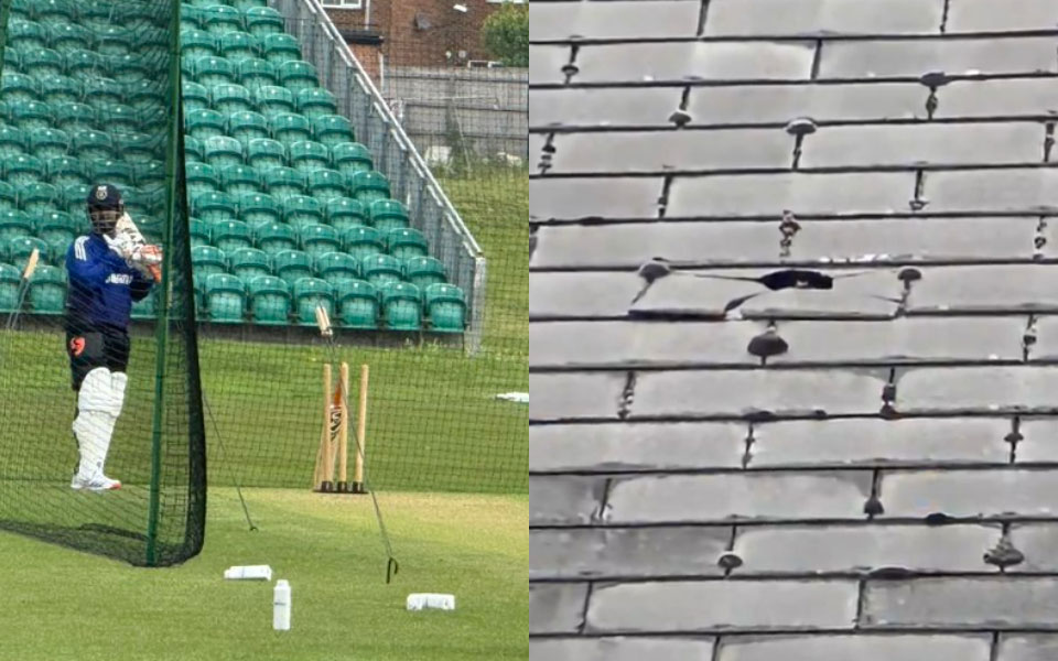 [WATCH] ENG vs IND 2025: Rishabh Pant breaks Kent County stadium roof with monstrous six