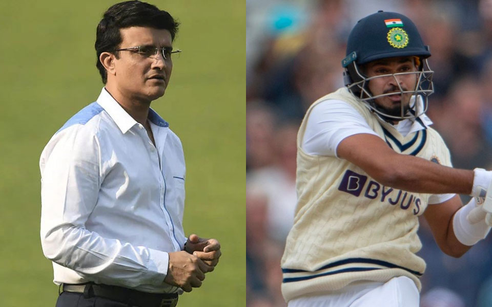 Sourav Ganguly opens up on Shreyas Iyer's exclusion from India's squad against England