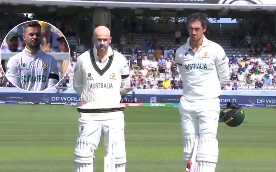 WTC Final 2025 - Why Australian and South African players observed silence and wore black armbands – Full Reason