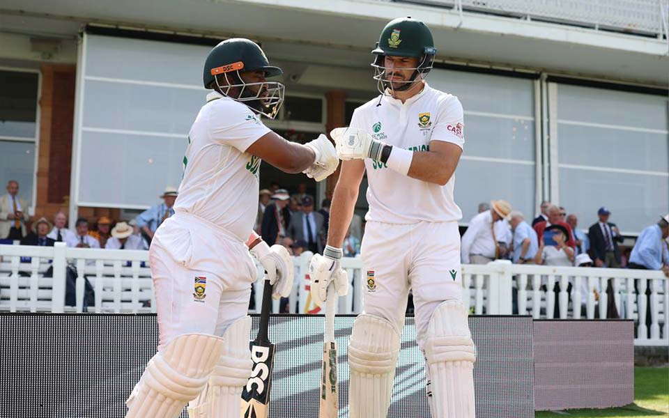 Temba Bavuma and Aiden Markram