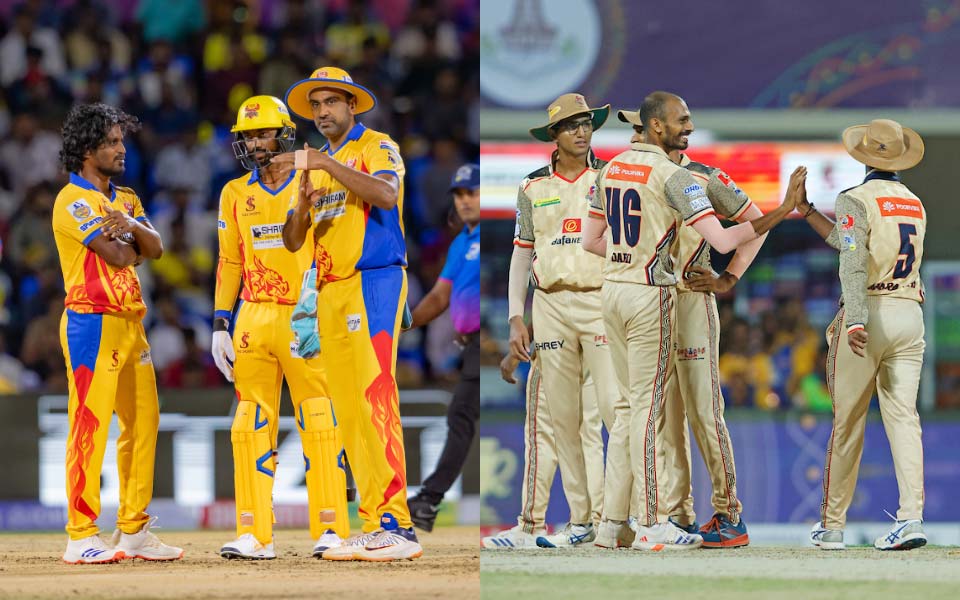 Dindigul Dragons and Chepauk Super Gillies