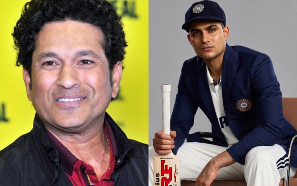 Sachin Tendulkar and Shubman Gill