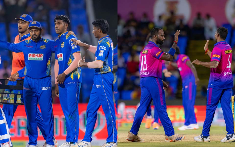 Siechem Madurai Panthers and Idream Tiruppur Tamizhans