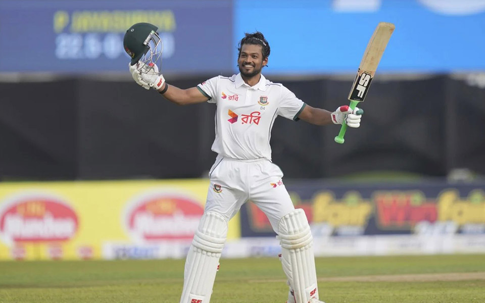 SL vs BAN 2025 First Test, Day 5: Najmul Hossain Shanto
