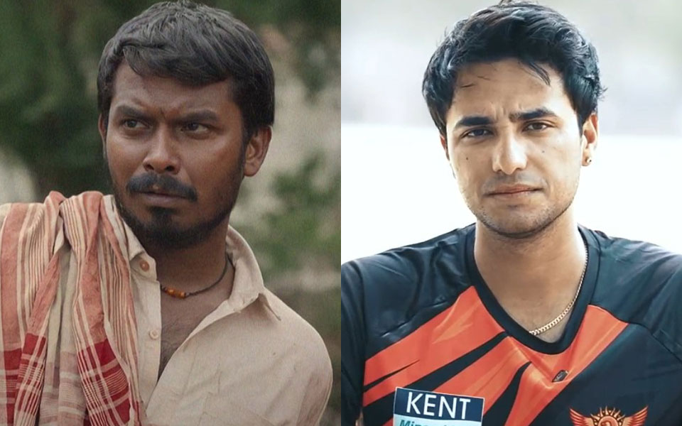 Ashok Pathak and Abhishek Sharma Cricketer reimagined as Panchayat series character