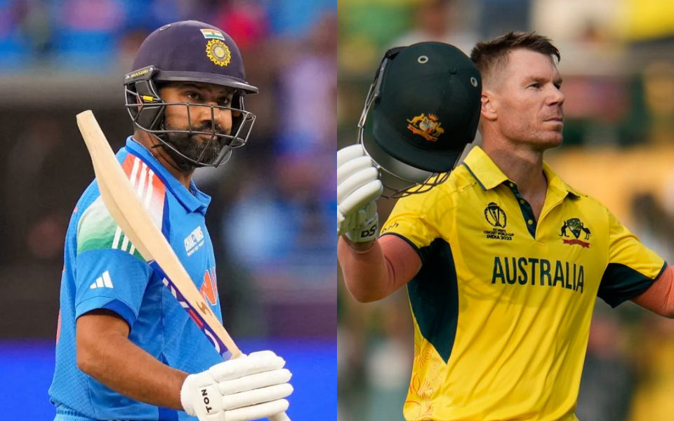 Rohit Sharma and David Warner