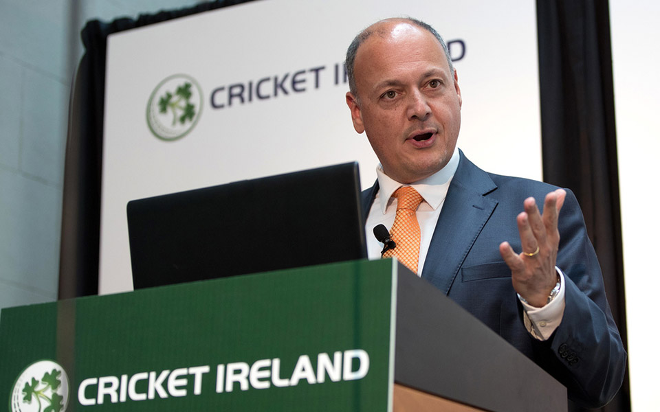 CEO Warren Deutrom to step down, confirms Cricket Ireland