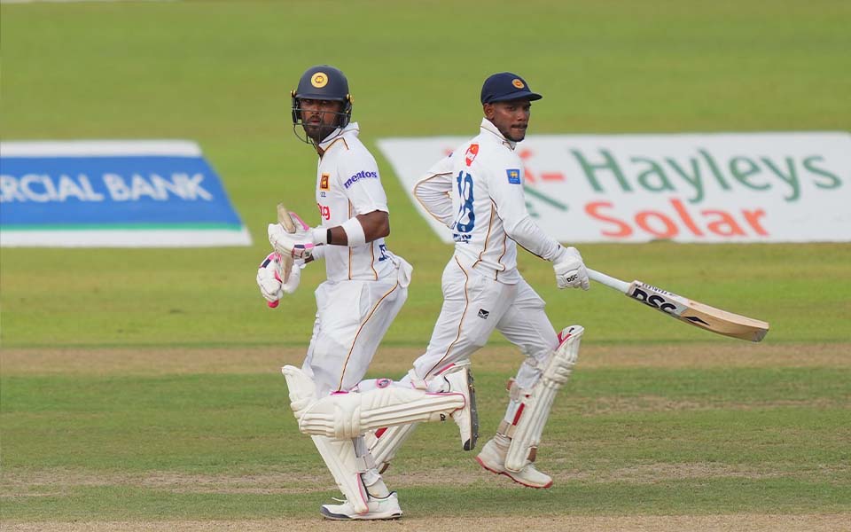 Dinesh Chandimal and Pathum Nissanka