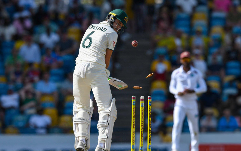 Andrew McDonald backs Sam Konstas to come good after poor returns in first West Indies Test