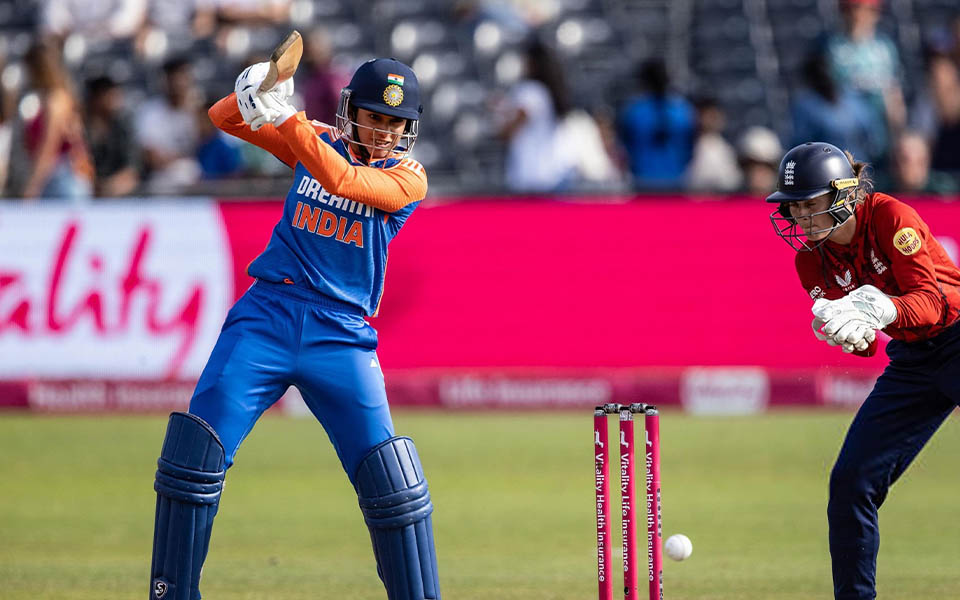 ENG-W vs IND-W 2025: Smriti Mandhana joins Rohit Sharma, Harmanpreet Kaur in elite list