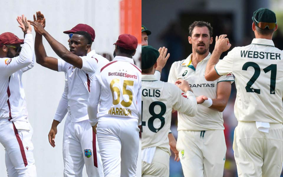 West Indies and Australia