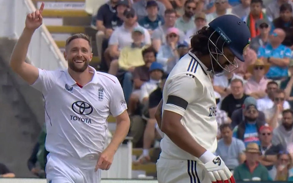 [WATCH] ENG vs IND 2025: KL Rahul chops Chris Woakes onto his stumps at Edgbaston