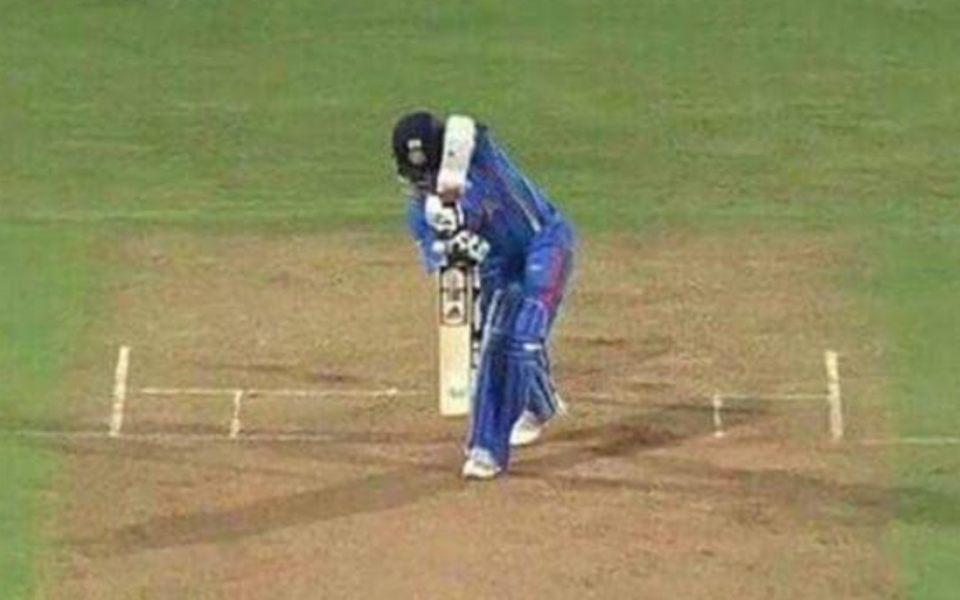 Sachin Tendulkar – Straight Drive
