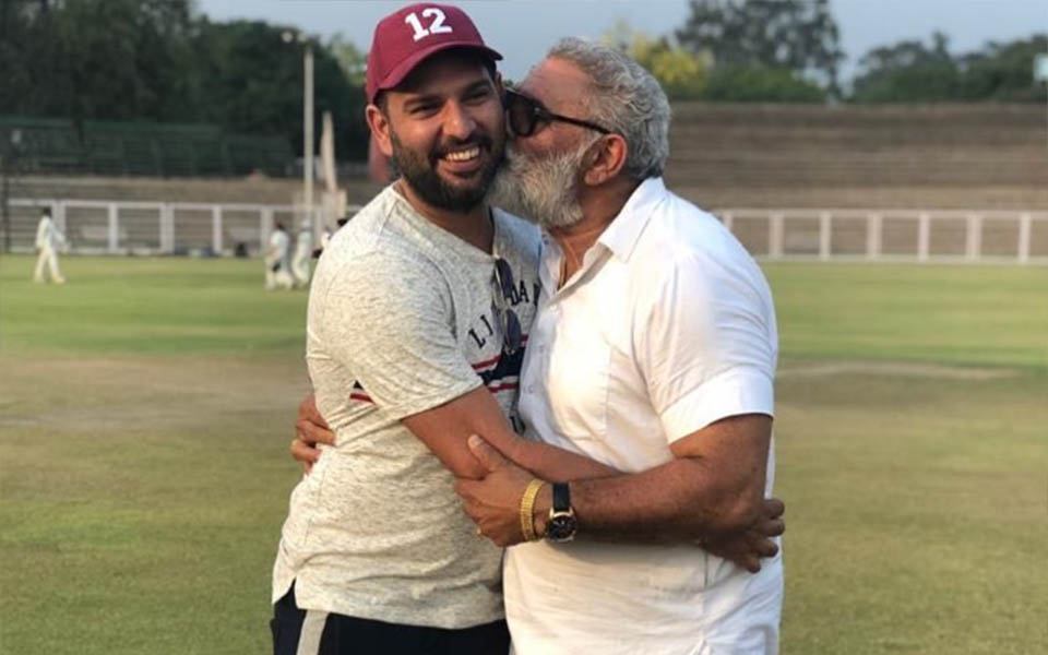 Yuvraj Singh who were coached by their fatherr