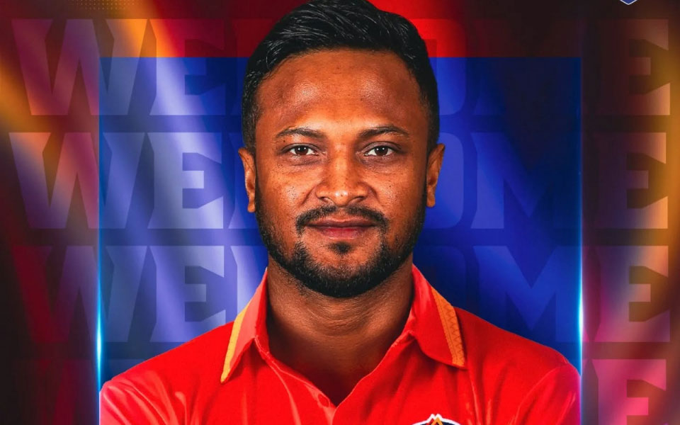 GSL 2025: Shakib Al Hasan joins Dubai Capitals to replace injured Keshav Maharaj | CricTracker