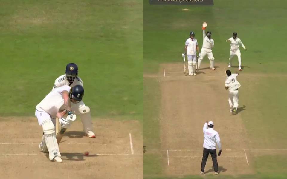 [WATCH] ENG vs IND 2025: Ben Stokes trapped plumb off Washington Sundar, gives surprised reaction
