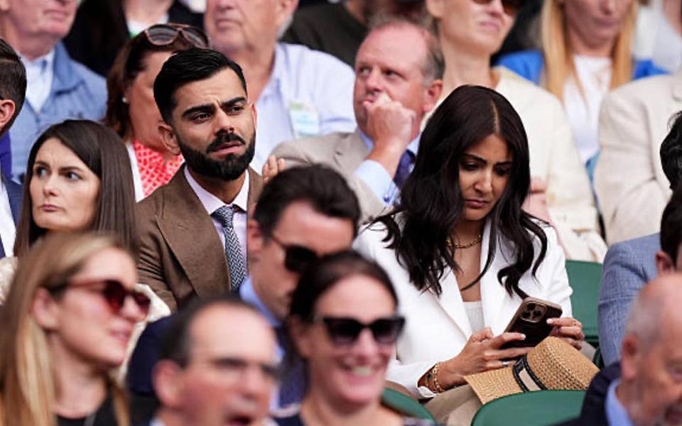 Virat Kohli and Anushka Sharma