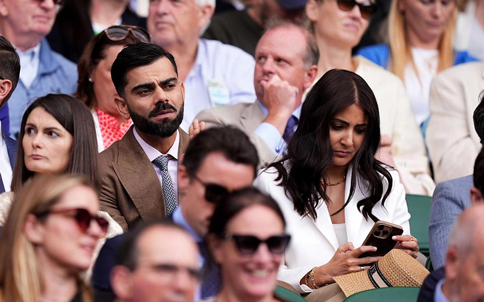 Virat Kohli and Anushka Sharma