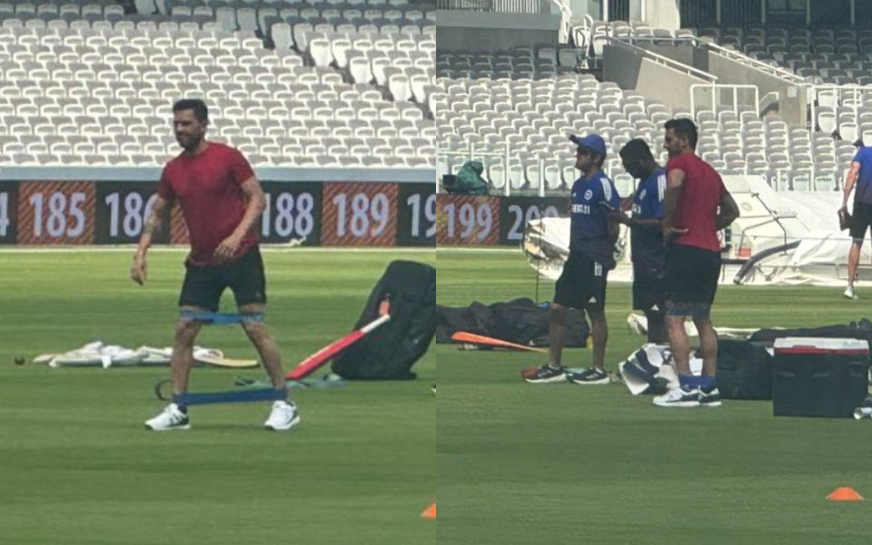 ENG vs IND 2025: Deepak Chahar spotted practicing with team ahead of Lord's Test
