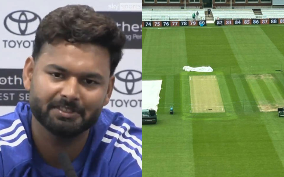 Rishabh Pant and Lord's Pitch