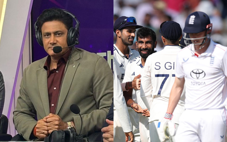 ENG vs IND 2025: 'India missed a trick' - Anil Kumble weighs in on Ravindra Jadeja's bowling at Lord's