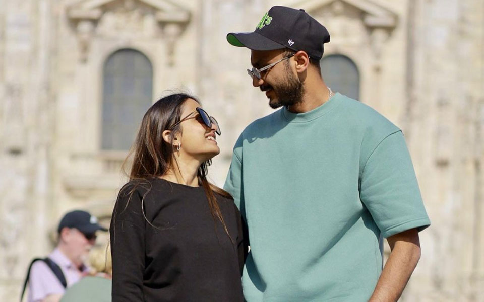 Axar Patel and Meha Patel