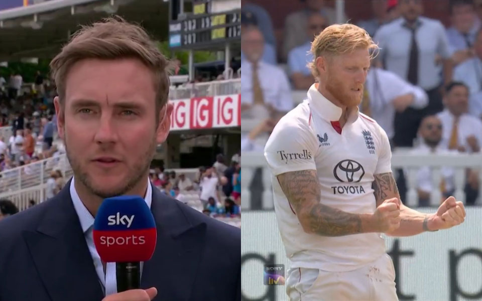 Stuart Broad and Ben Stokes