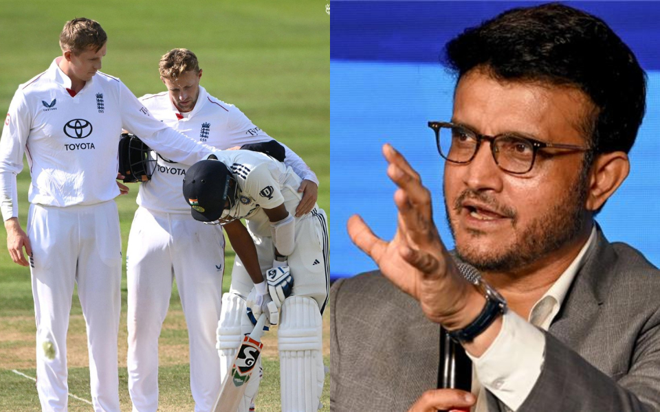 Sourav Ganguly and Mohammed Siraj