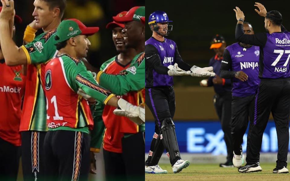 Guyana Amazon Warriors and Hobart Hurricanes