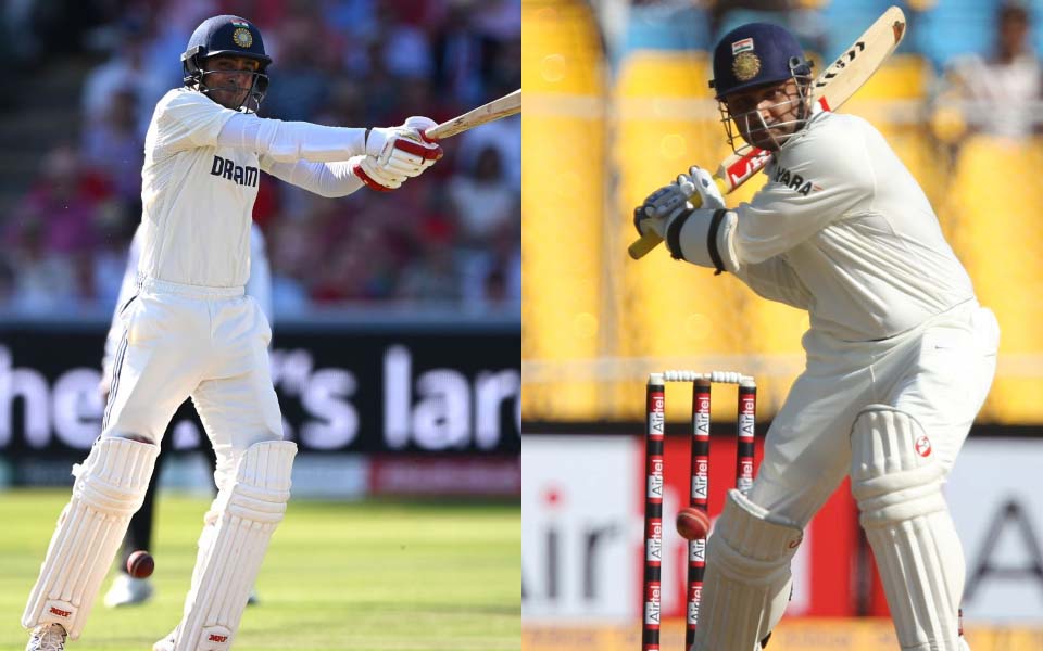 Shubman Gill and Virender Sehwag