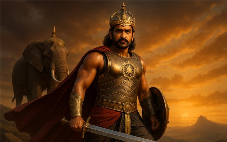 MS Dhoni reimagined as Baahubali character Amarendra Baahubal