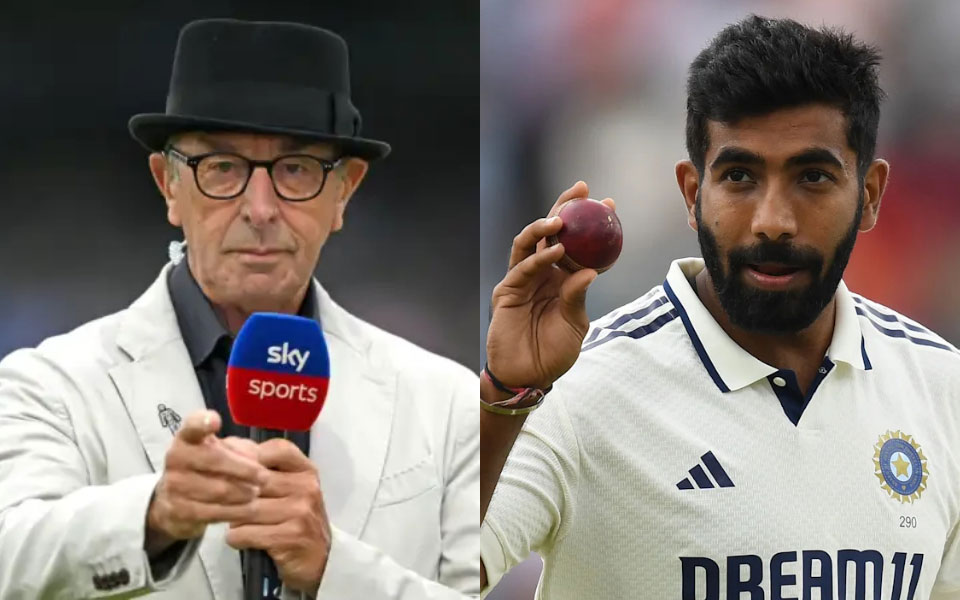 David Lloyd and Jasprit Bumrah