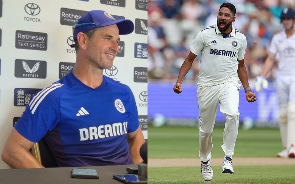 Mohammed Siraj is like a lion, important to manage his workload: India assistant coach Ryan ten Doeschate