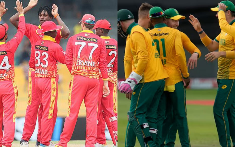 Zimbabwe and South Africa