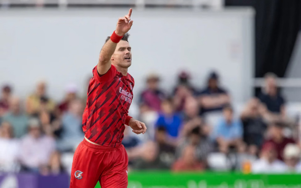 T20 Blast 2025: 42-year-old James Anderson shines with three-wicket haul