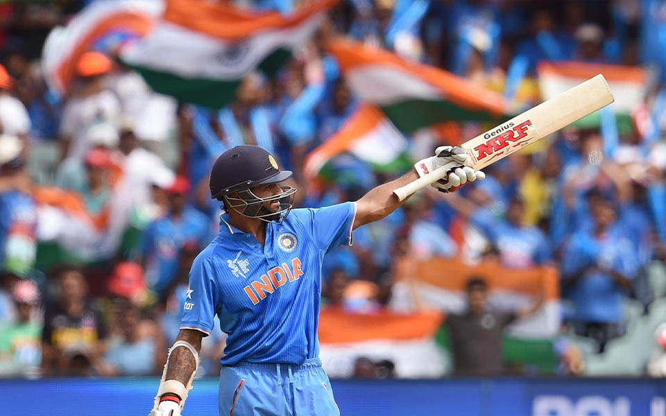Shikhar Dhawan, 2015 vs Pakistan