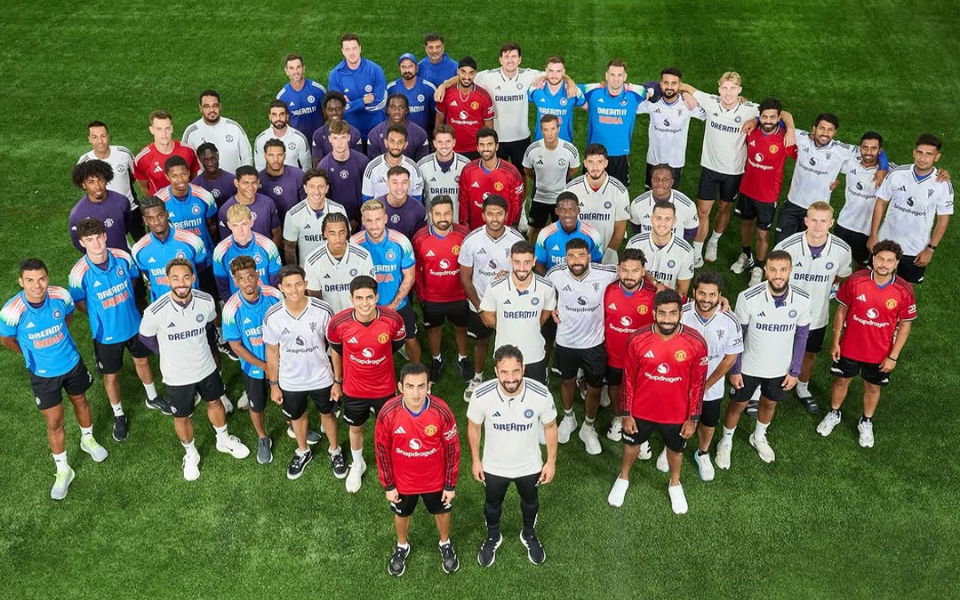 Team India and Manchester United