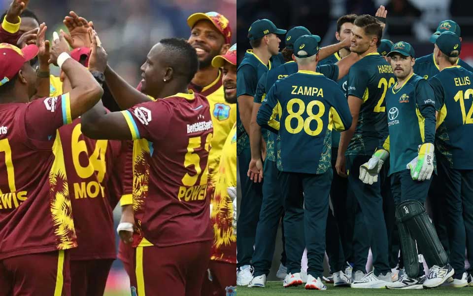 West Indies and Australia