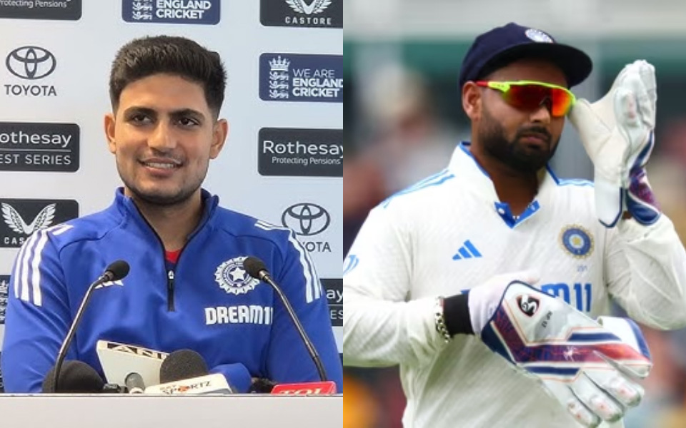 Shubman Gill and Rishabh Pant