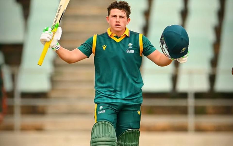 Van Schalkwyk of South Africa U19